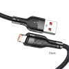 Kabel USB Kakusiga KSC-991 Micro 1m 3A - Czarny